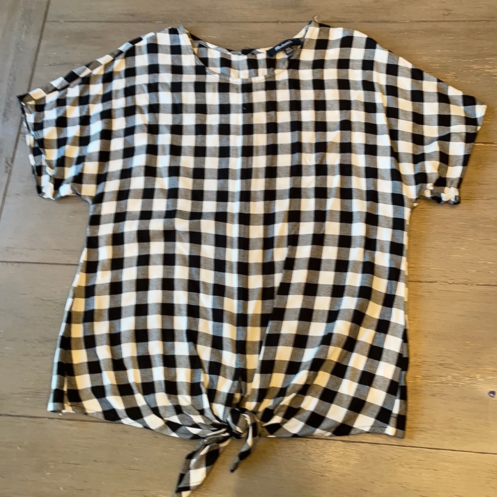 Women's madewell front tie top